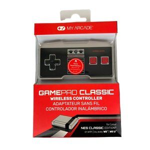 MyArcade Gamepad Classic Wireless Controller NES Classic Wii Wii U Compatible